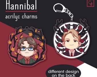 Hannibal acrylic charms