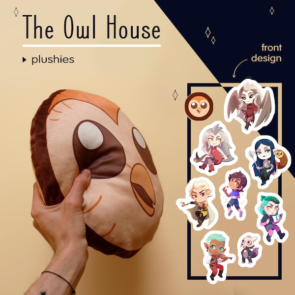 Les peluches / coussins The Owl House
