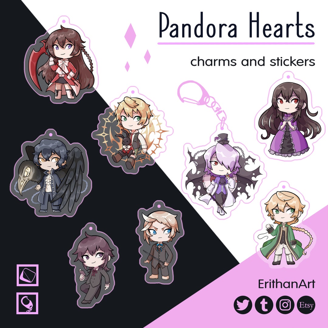 PandoraHeartsのチャームとステッカー - Etsy 日本 PandoraHeartsのチャームとステッカー - Etsy 日本