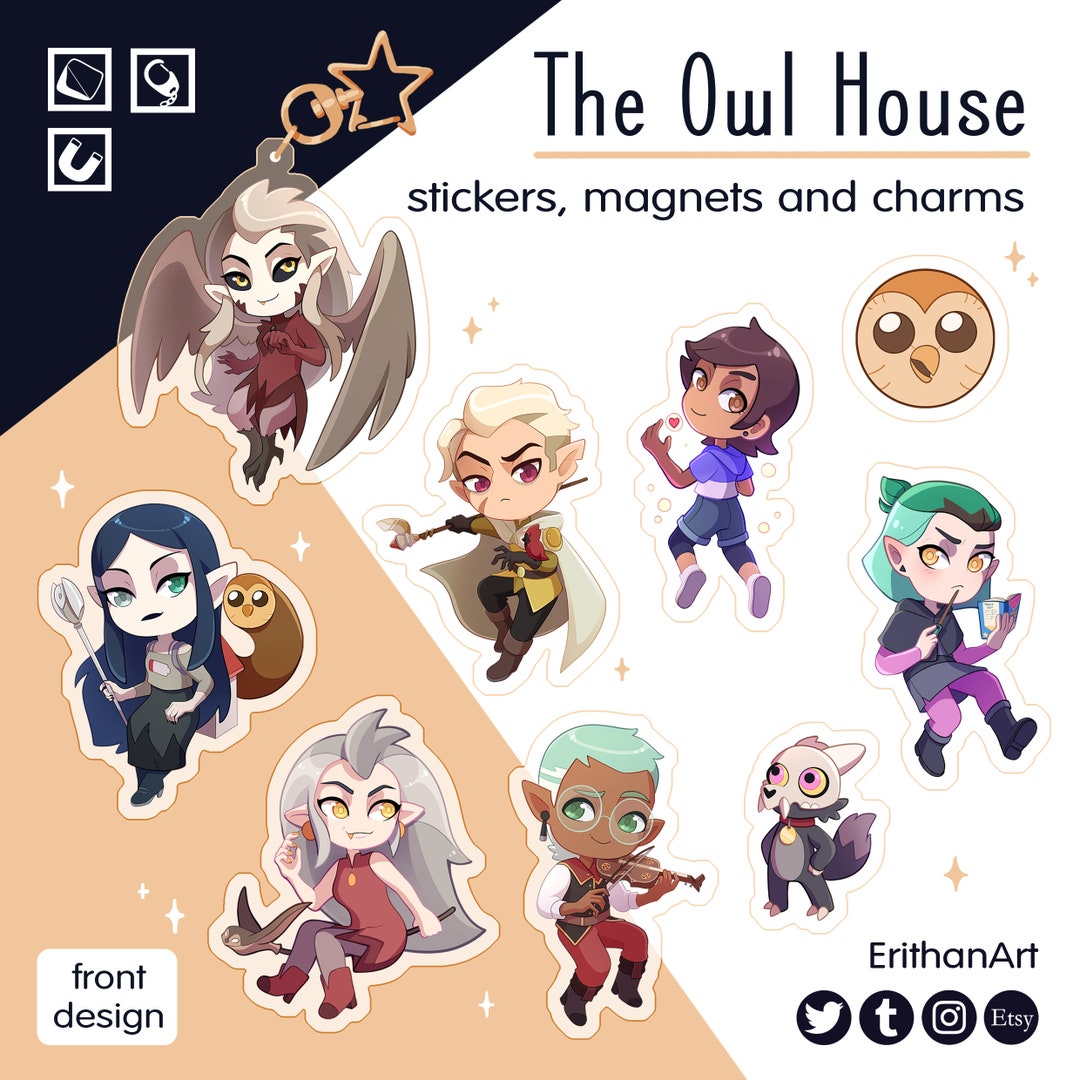 The Owl House Season 3 Stickers -  Israel