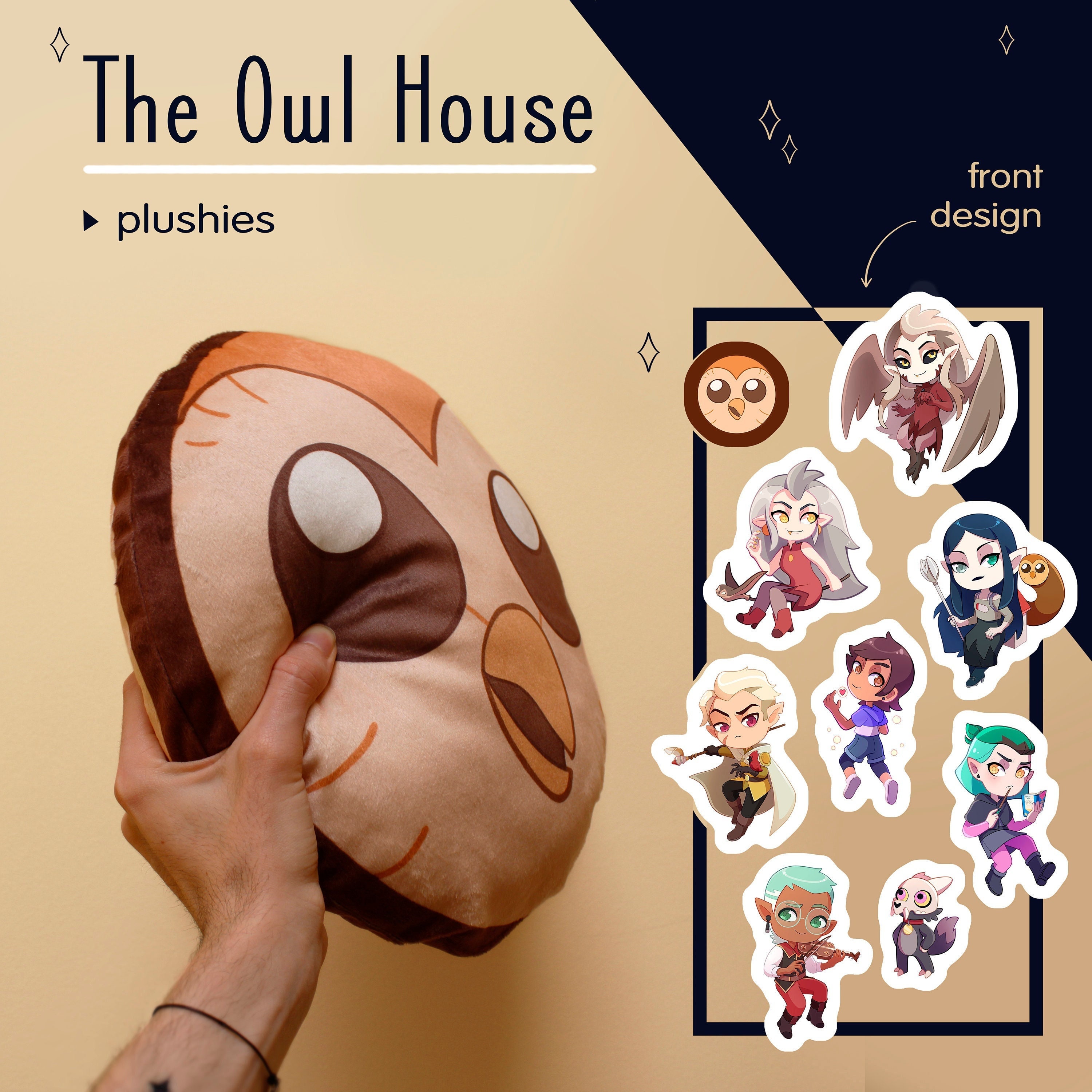 The Owl House Amity Plush, 7.9in/20cm The Owl House Plush Toy, Cartoon  Anime The Owl House Amity Blight Characters Figures Dolls, Soft Stuffed  Amity Plushie Throw Pillow for Fans and Boys Kids