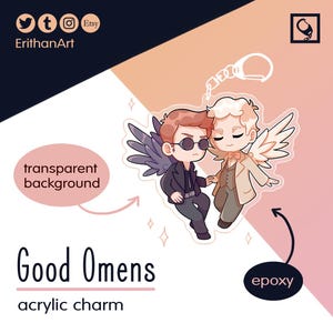 Good Omens charm