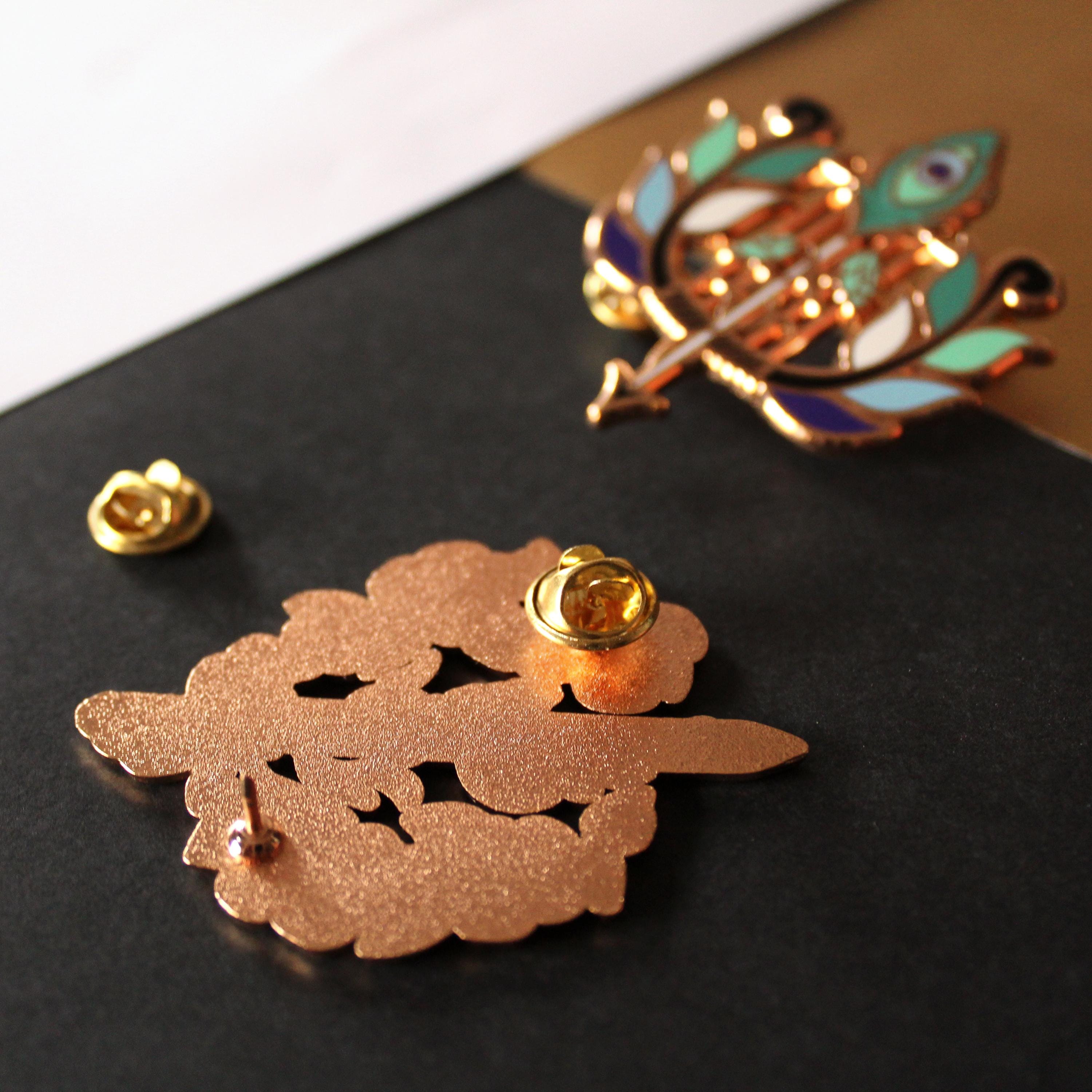 Pride Enamel Pins: Lesbian, Gay, Ace, Aroace and Bi - Etsy Australia