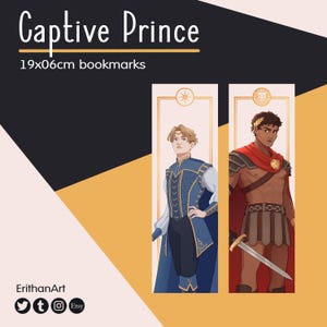 Captive Prince bookmarks