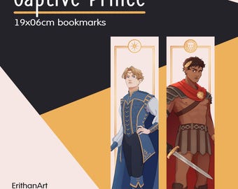 Captive Prince bookmarks