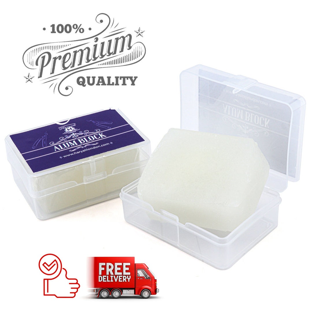 Shaving Alum Block 6cm Aftershave Antiseptic Blood Stopper & Etsy