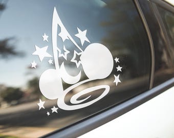 Sorcerer Mickey Decal, Wizard Mickey Decal, disney sticker, disney trip, bumper sticker, Disney Gift, Mickey hat