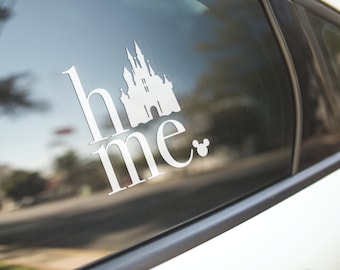Disney Home Decal, Disney world Decal, disney sticker, disney castle decal, disney bumper sticker, Disney Gift