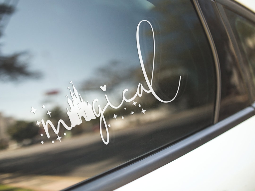 Disney Magical Car Decal, Disney Car Sticker, Disney World Decal ...