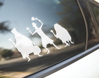 Hitchhiking Ghosts Decal, Haunted Mansion Decal, disney sticker, disney trip, bumper sticker, Halloween sticker, Disney Gift