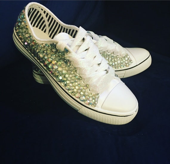 bling tennis shoes for wedding