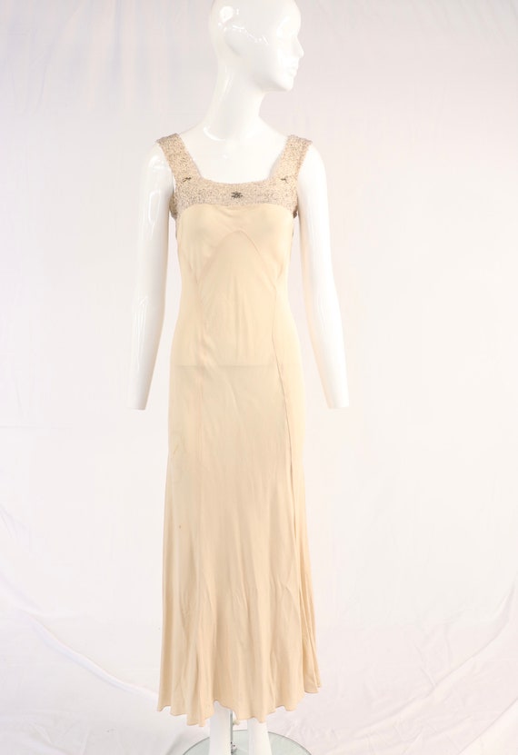 Vintage 1930s Sparkle Slip Dress