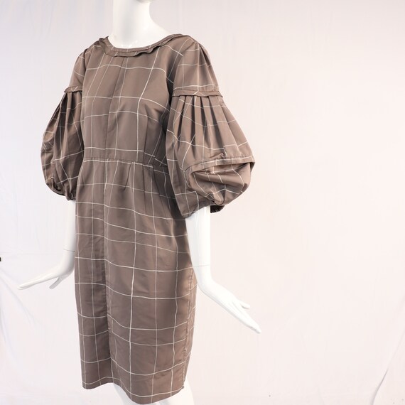 Authentic Vintage Valentino Check Print Dress