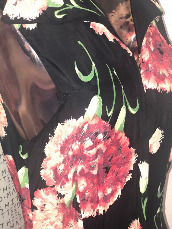 Floral 1940s Dress