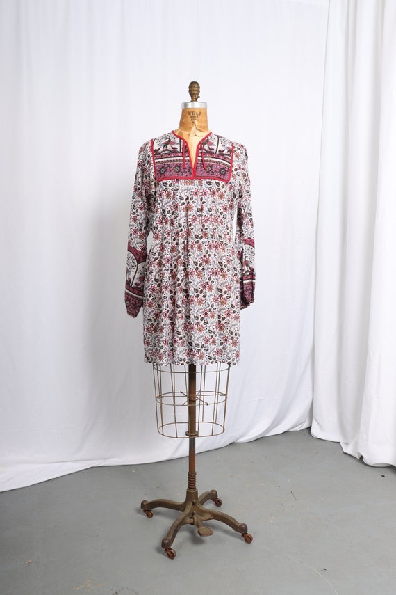 Vintage Indian Block Print Kurta