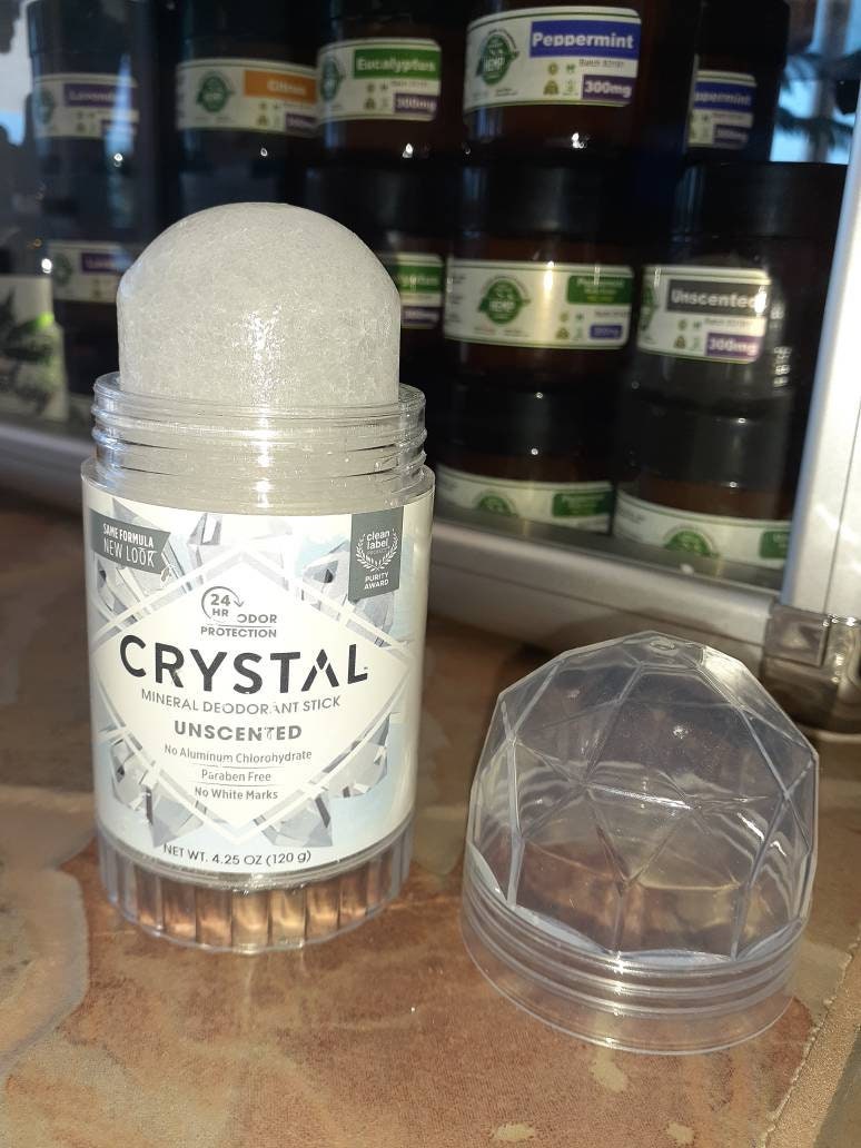 Crystal Deodorant Stone Unscented Etsy