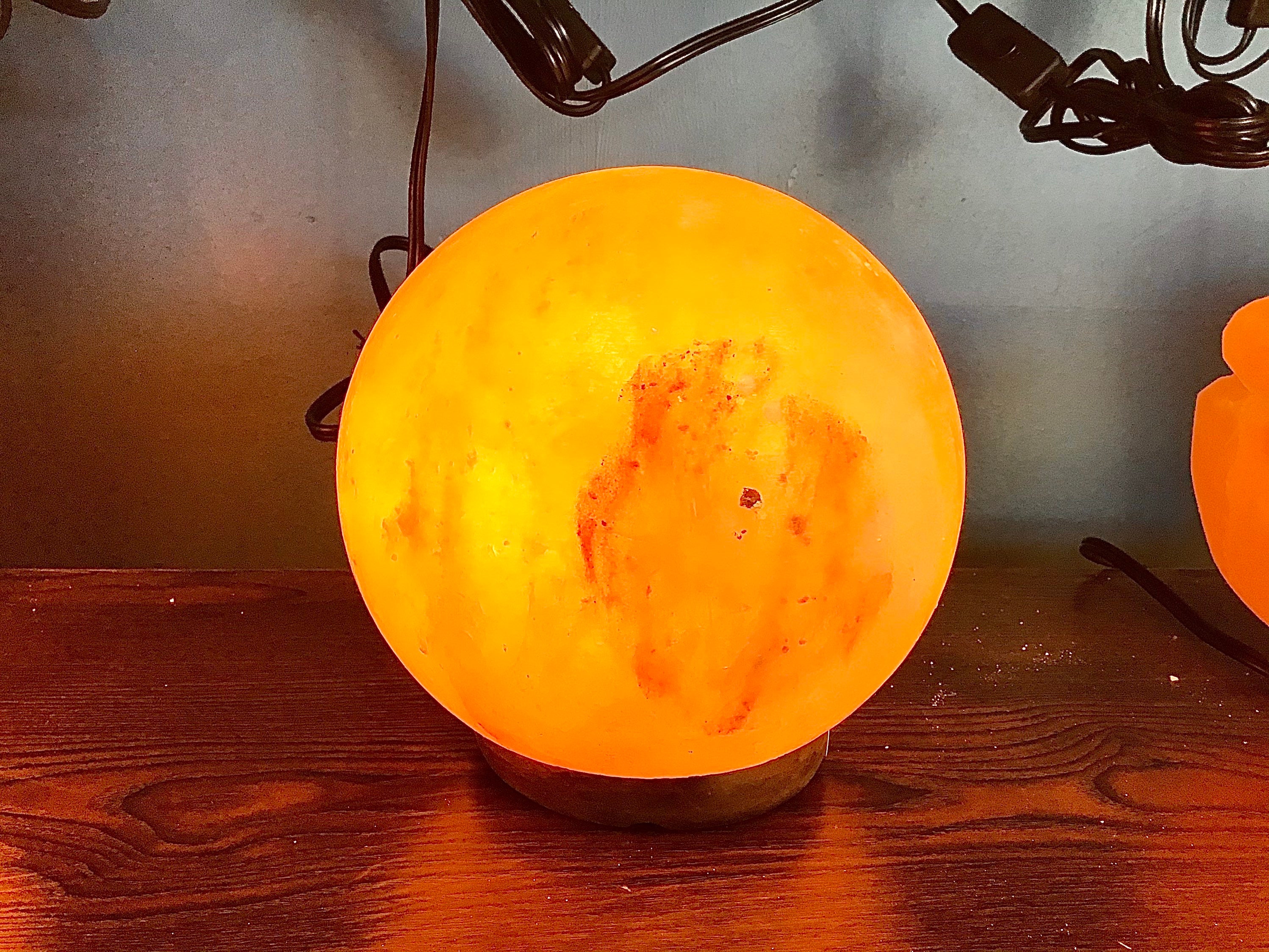Medium Globe Salt Lamp Etsy