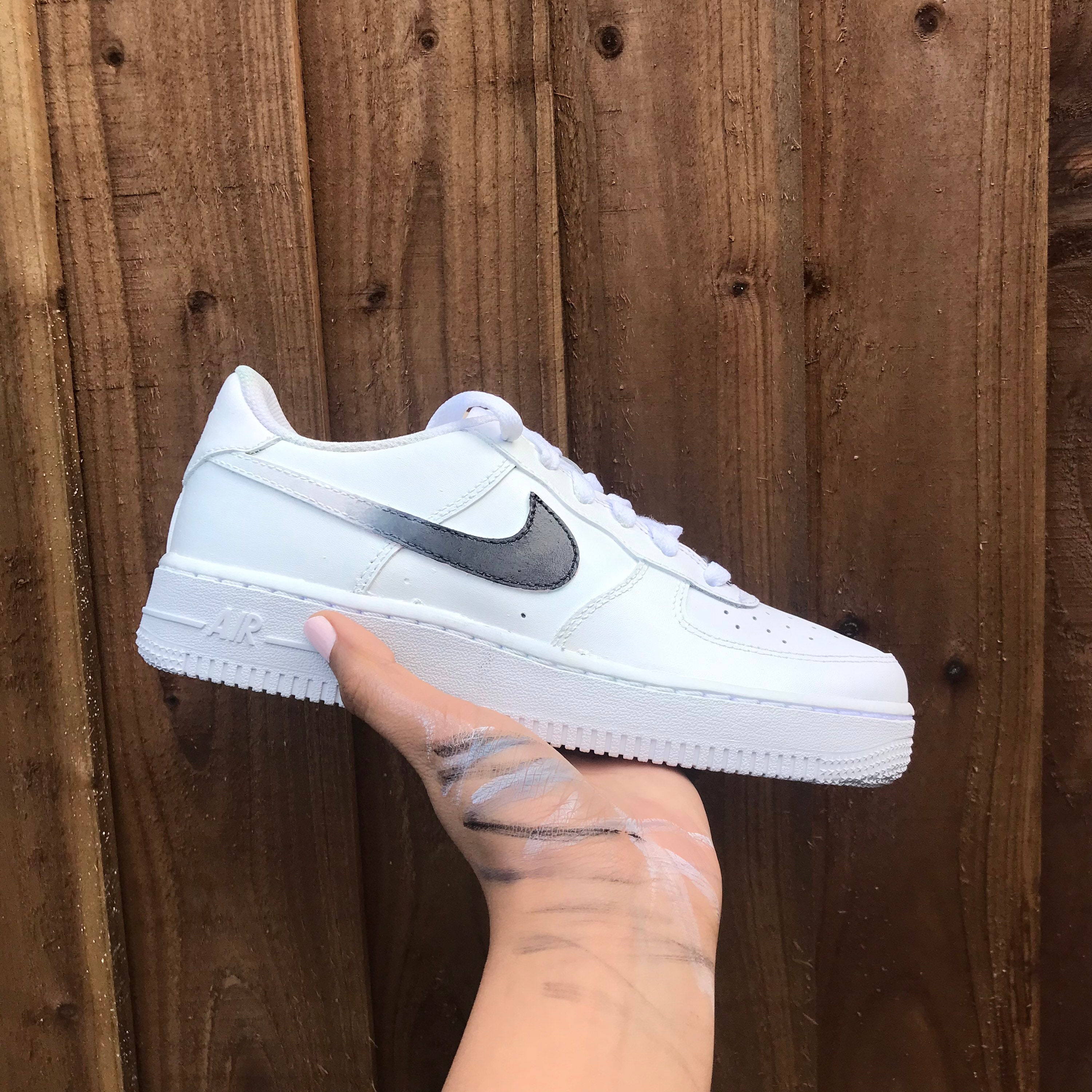 air force 1 different colour tick