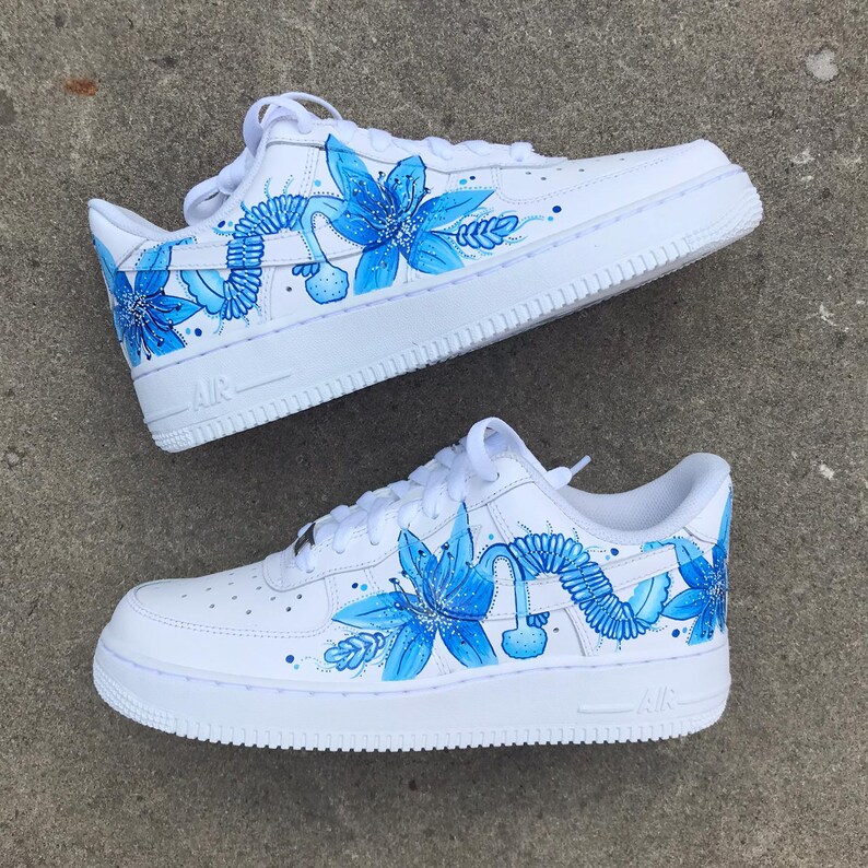 flower air force 1 custom