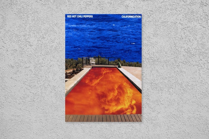 By The Way Giclee Canvas Album Cover Picture Art Red Hot Chilli Peppers
