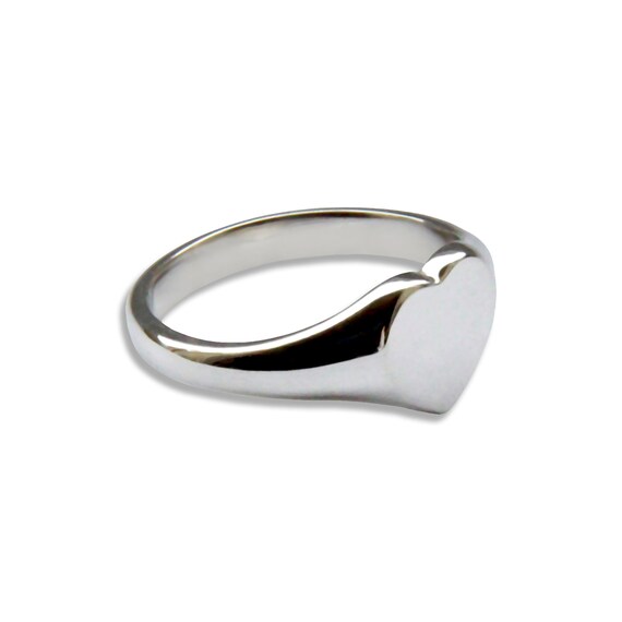 Anillo sello plata mujer sale