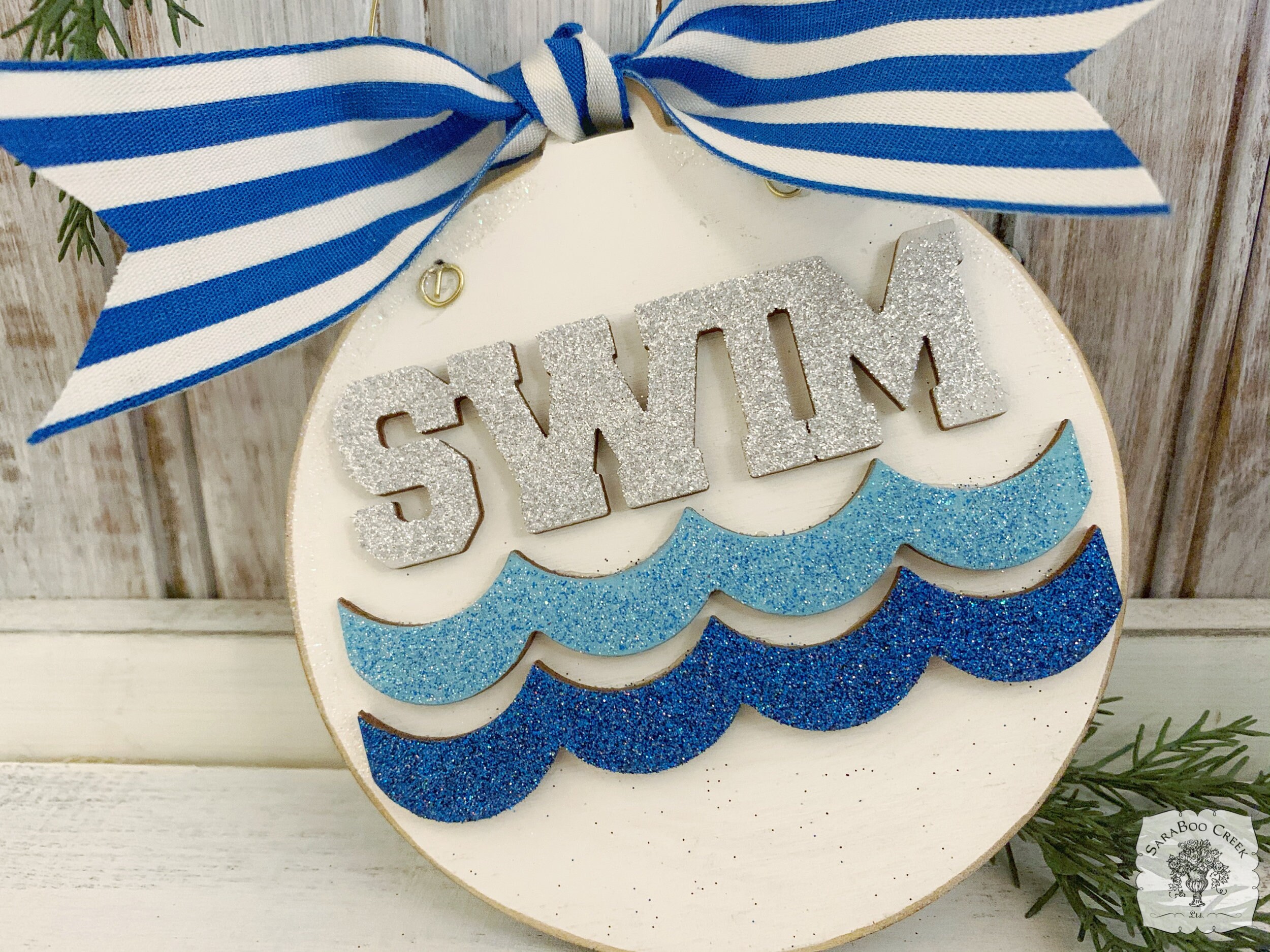Swimmer Ornament Swimming Ornament Water Polo Ornament Etsy