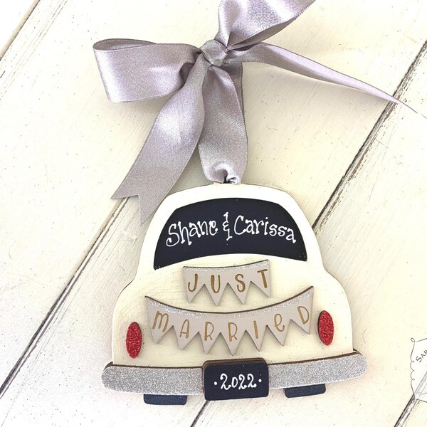 Married Ornament Etsy