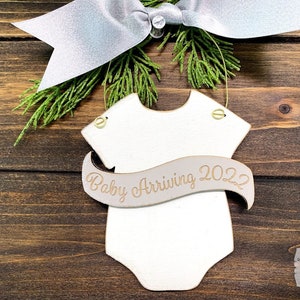 Baby Ornament 2023 Baby Arriving 2023 Ornament Expecting - Etsy