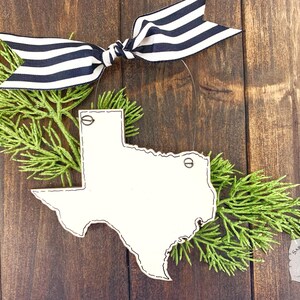 Texas Ornament, Texas Gifts, State of Texas, Personalized Wood Ornament ...