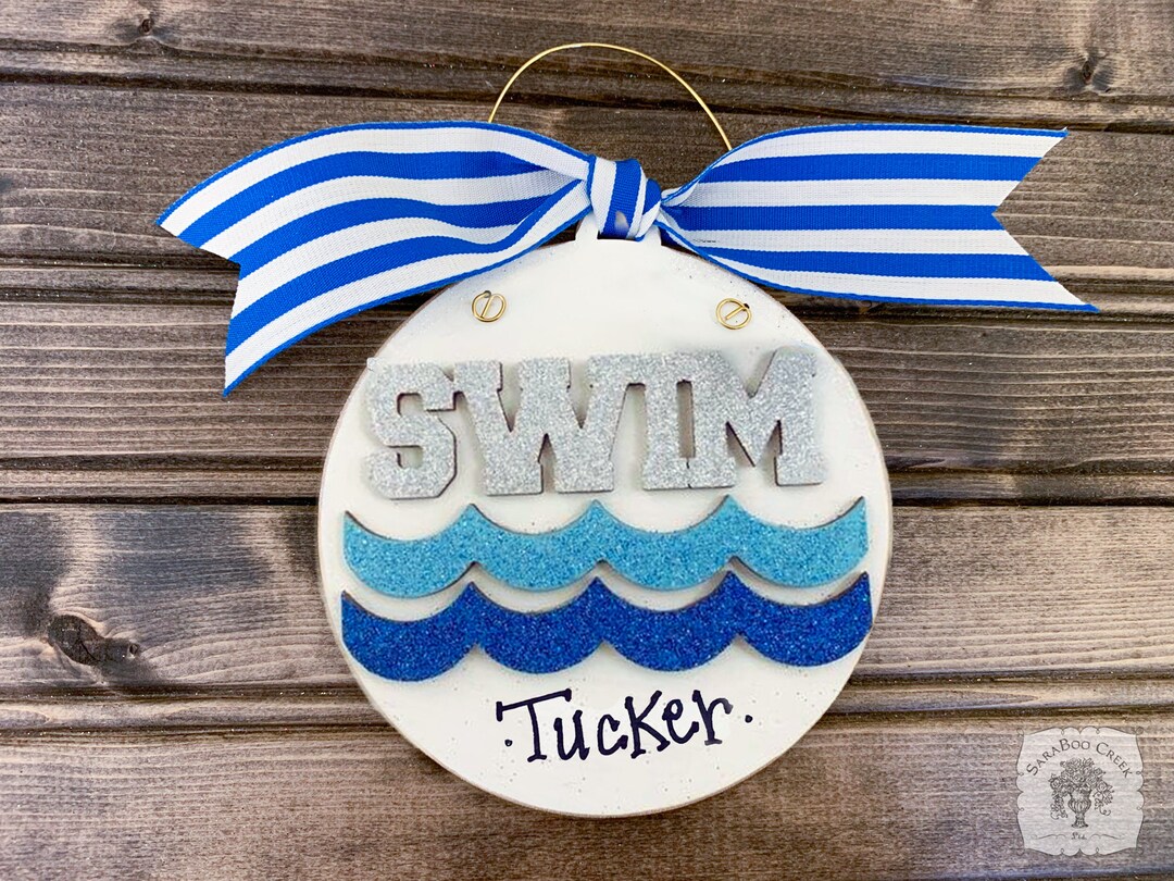 Swimmer Ornament Swimming Ornament Water Polo Ornament Etsy