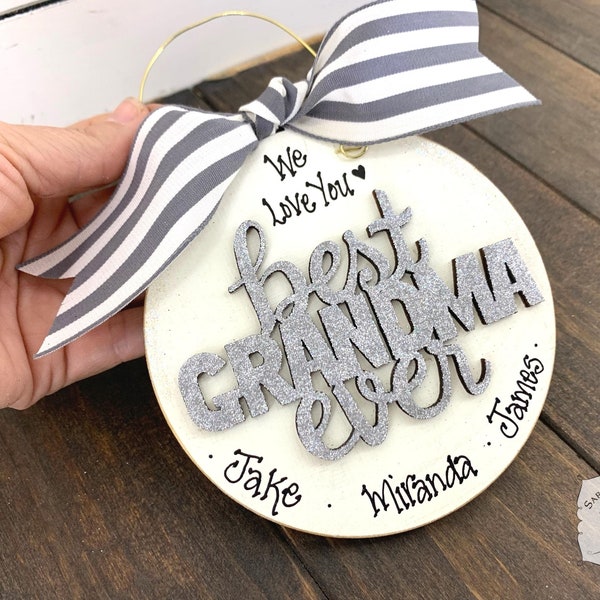 Grandma Ornament Etsy