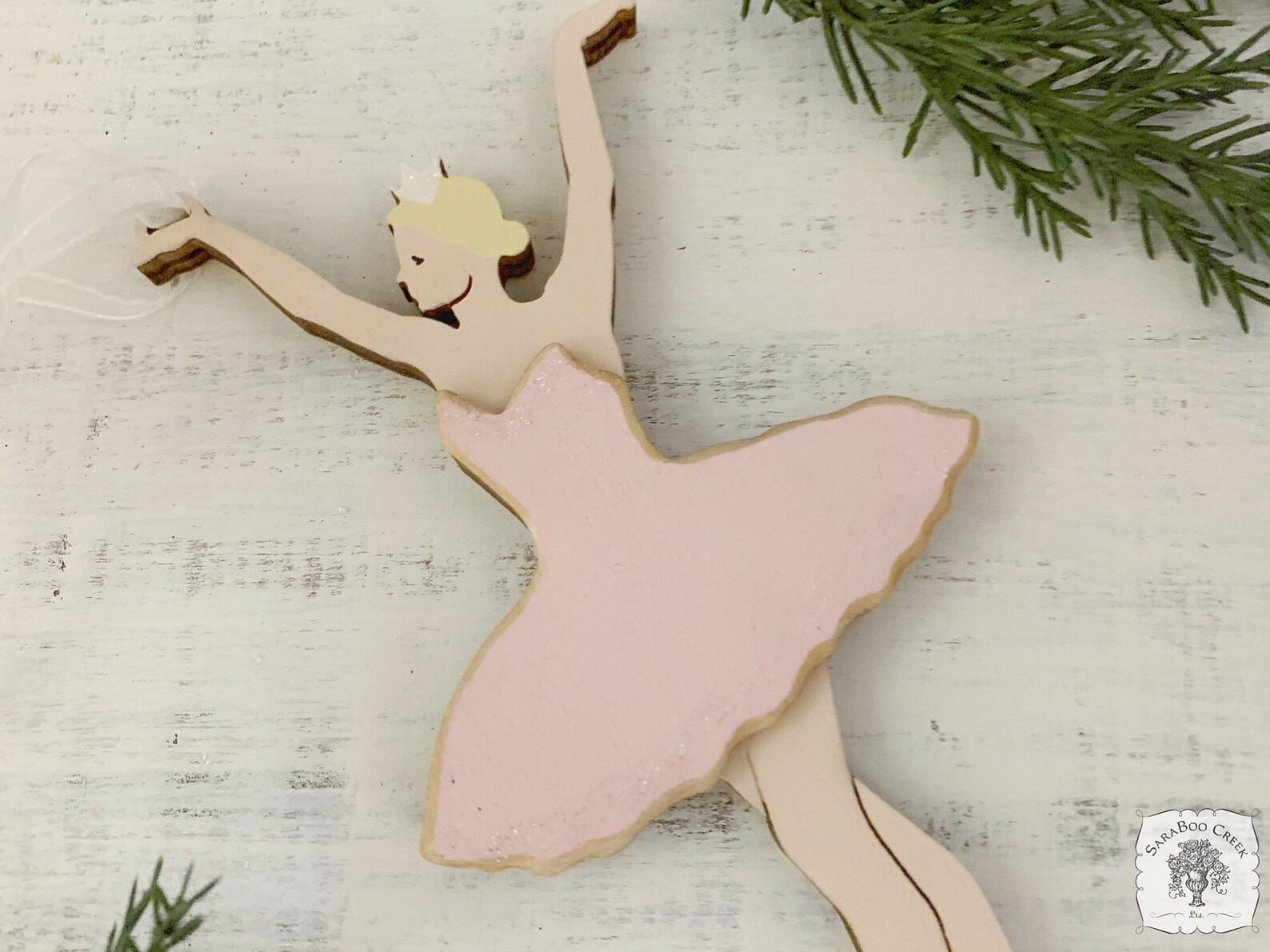 Ballerina Ornament Little Girl Ornament Dance Ornament Pink Etsy