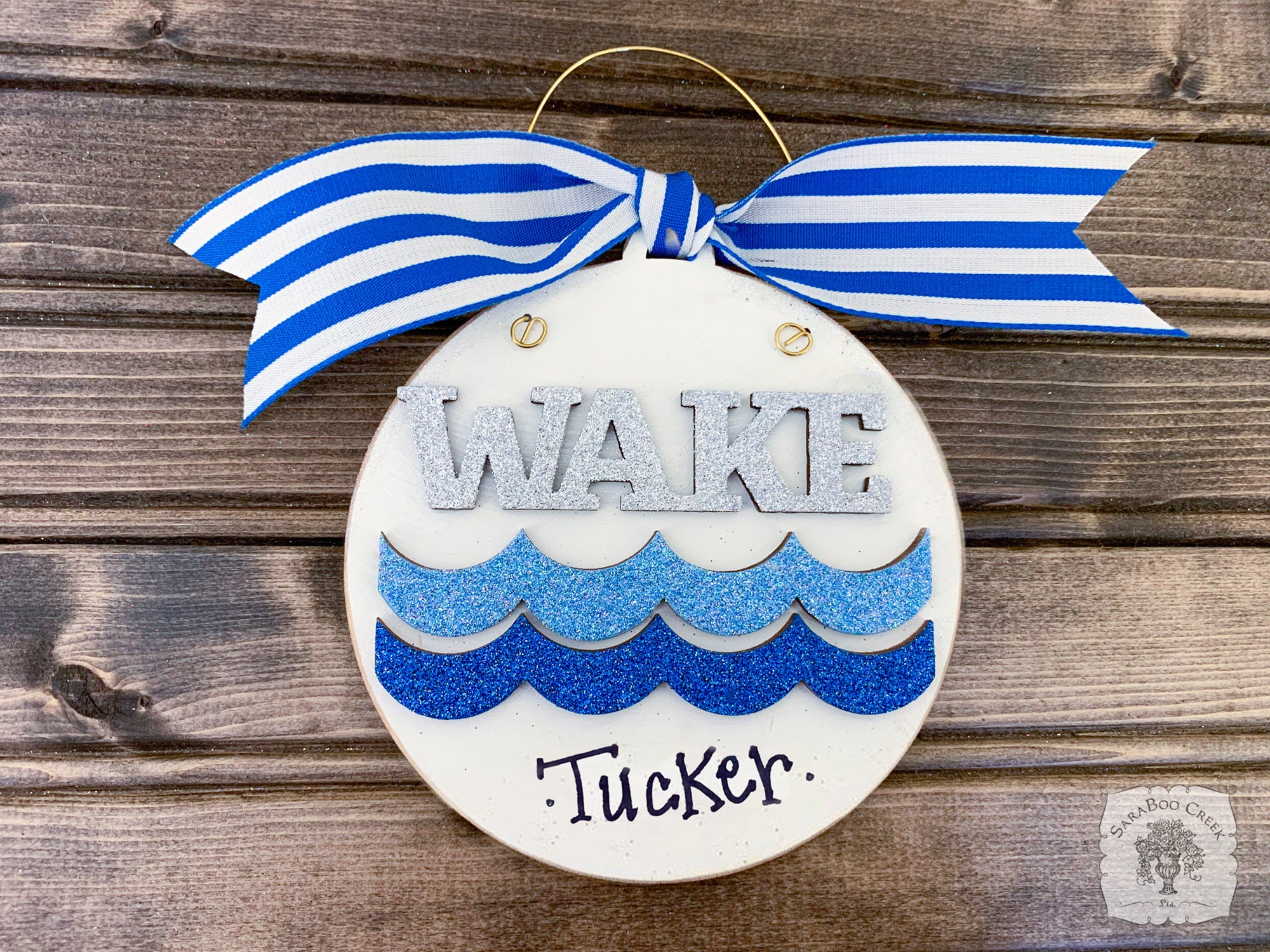 Wakeboard Gift Wakeboard Christmas Ornament Surfboard Etsy