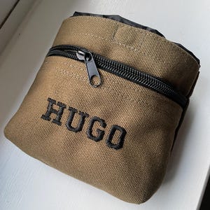Dog Treat Bag, Magnet Closing, Waterproof Lining, Dog Training Pouch.