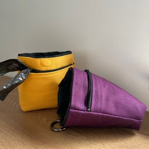 Borsa per dolcetti per cani, chiusura magnetica, fodera impermeabile, borsa per l&#39;addestramento dei cani.