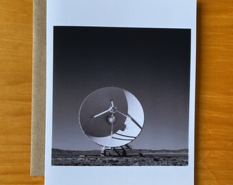 Very Large Array Radio Astronomy Observatory, New Mexico 4.25” x 5.5” note card