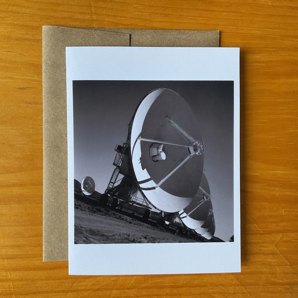 Very Large Array Radio Astronomy Observatory, New Mexico 4.25” x 5.5” note card