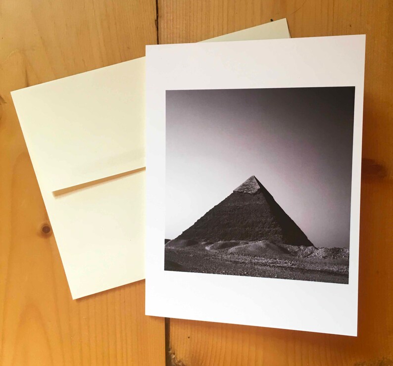 Giza Pyramid 4.25 x 5.5 note card image 1