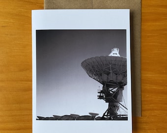 Very Large Array Radio Astronomy Observatory, New Mexico 4.25” x 5.5” note card