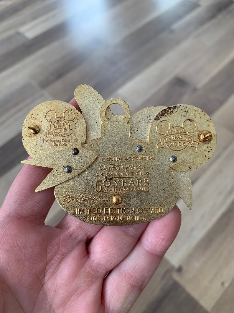 Celebrating Fifty Years Ears A Touch of Cheer Pin 43263 WDW Jumbo