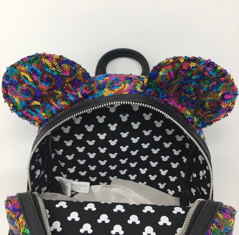 Loungefly Women/'s Mickey Rainbow Backpack New Backpacks