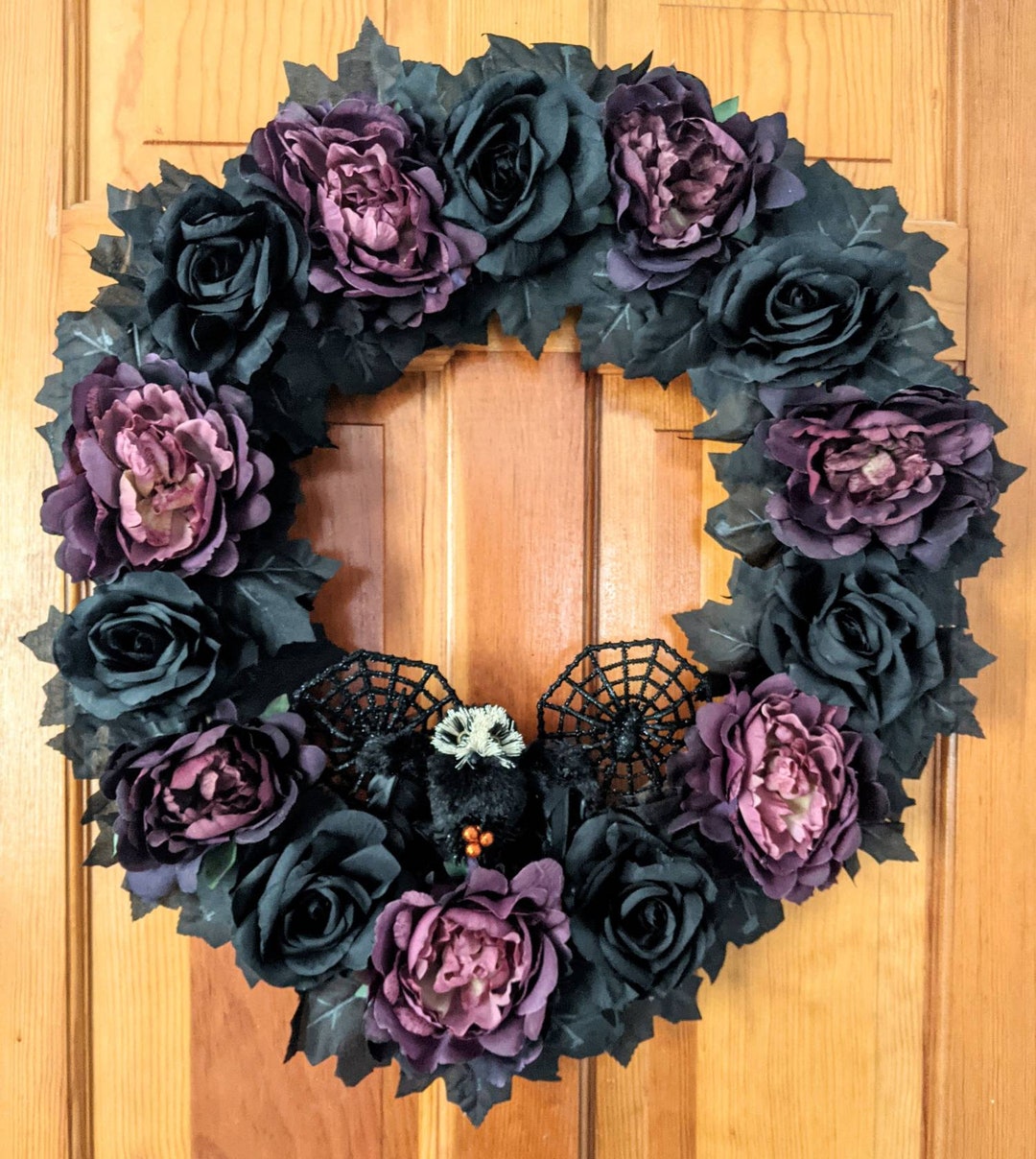 Halloween Owl Wreath Etsy
