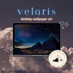 Sfondo del desktop Velaris City of Starlight, Sfondo ACOTAR, Salvaschermo per computer bookish, Alle stelle che ascoltano, Sfondo del tribunale notturno