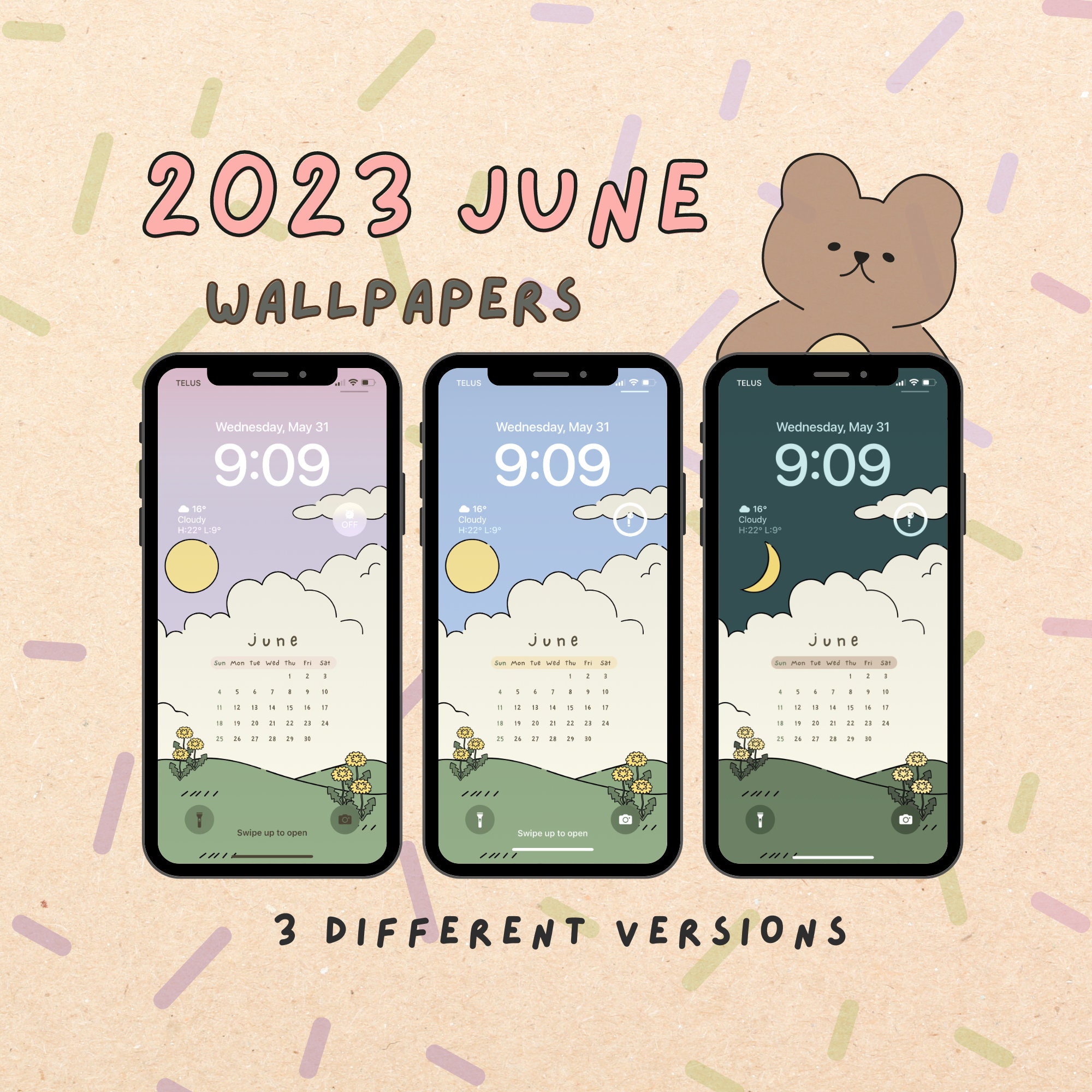 June Summer Wallpaper — free download