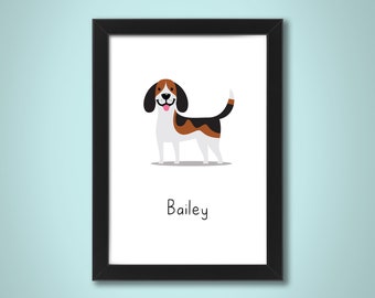 Download Custom Beagle Art Etsy
