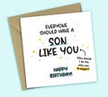 Funny Birthday Card for Son: Humorous Birthday Greeting