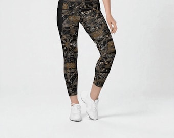 Unity Print Symmetry Fusion Pocket Leggings