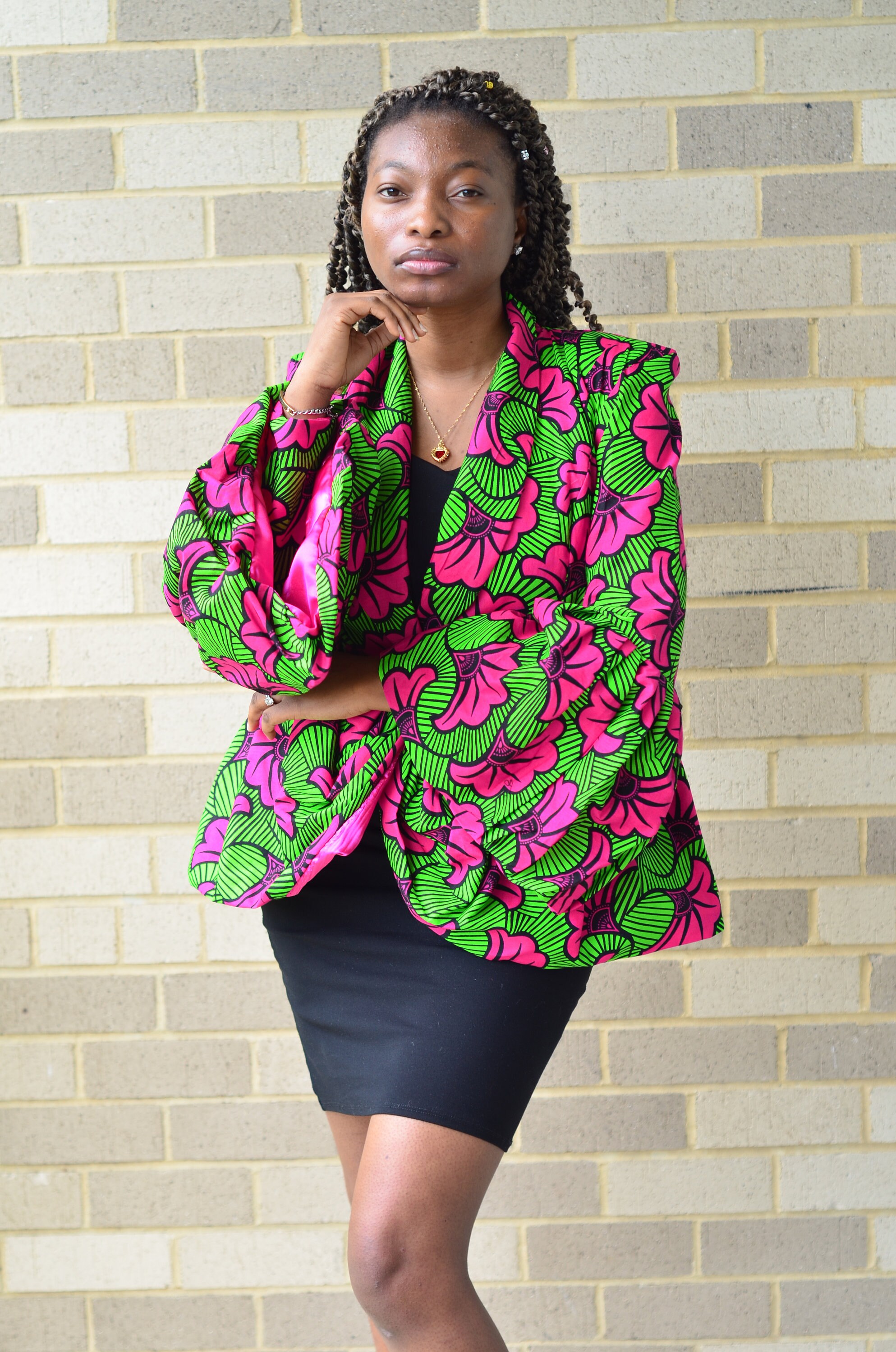 African print jacket women fashion jacket spring summer Etsy