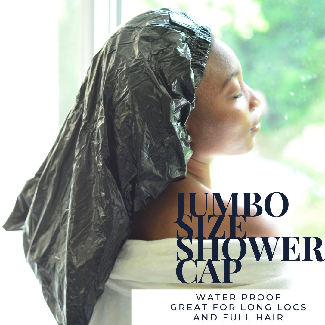 SUPER JUMBO BRAID Shower Cap for Long Braids Long Locs and Etsy