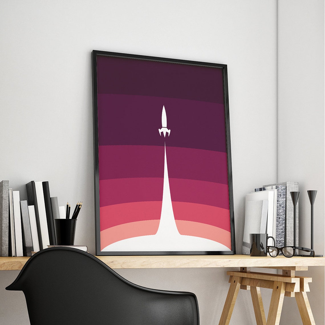 Rocket Poster Rocket Print Space Print Rocket Printable - Etsy